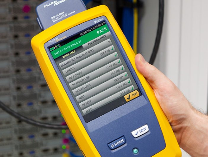 Upgrade přístrojů Fluke Networks DSX, CertiFiber PRO a OptiFiber PRO