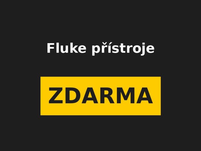Kupte si přístroj Fluke a získejte odměnu!